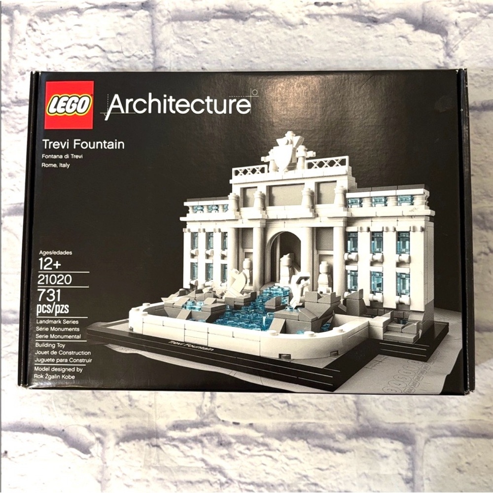 LEGO Architecture 21020 Trevi Fountain Retired Set NEW In Sealed Box NWT